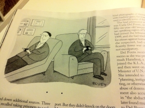 La psicoanalisi contemporanae in una vignetta del New Yorker